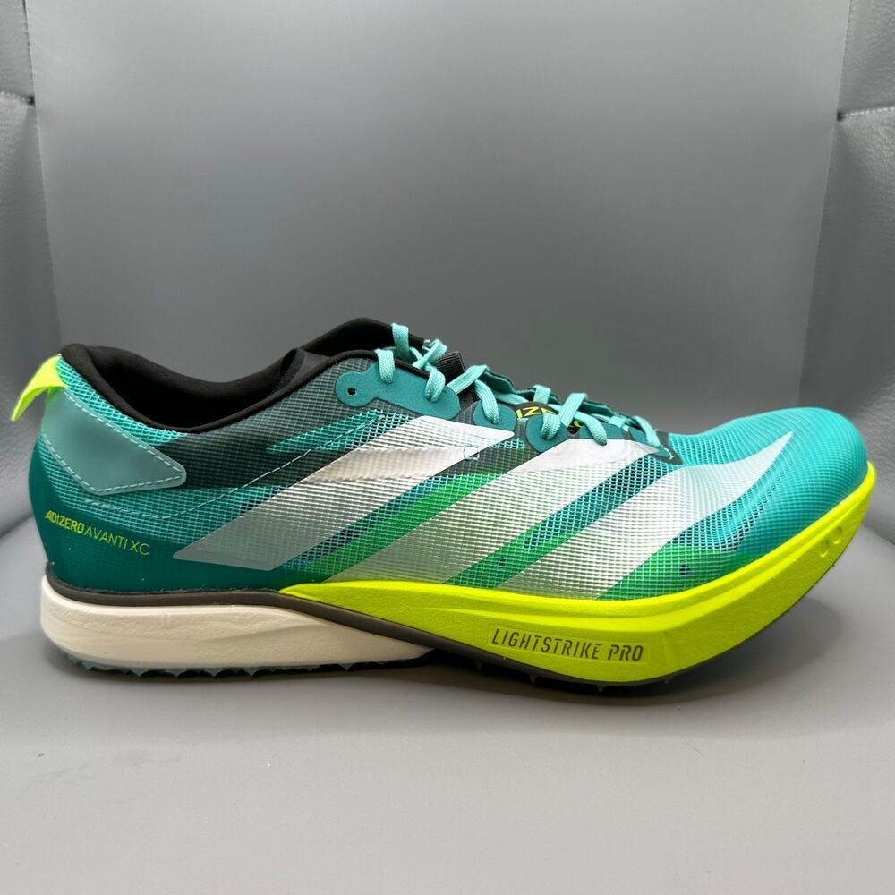 Adidas Adizero Avanti XC Men Size 9 Blue Track Cross Country Shoes JR5077 NEW